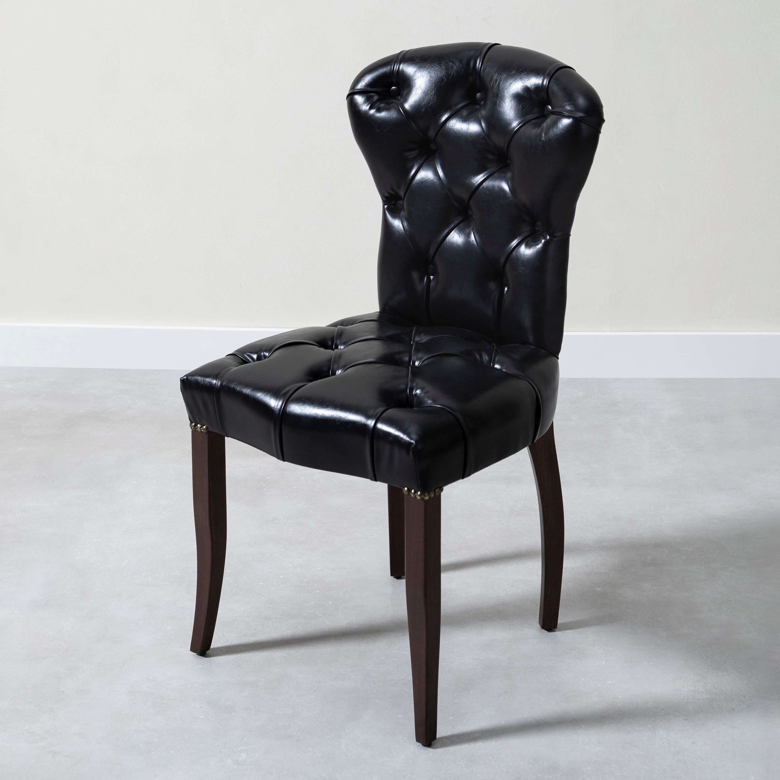 CHESS KAPİTONELİ  SANDALYE SİYAH