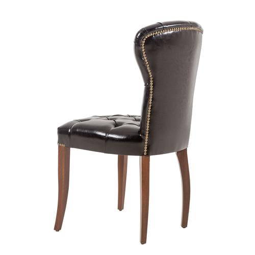 CHESS KAPİTONELİ  SANDALYE SİYAH