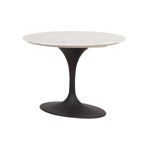  ARYA YUVARLAK MERMER YEMEK MASASI BEYAZ 100x100