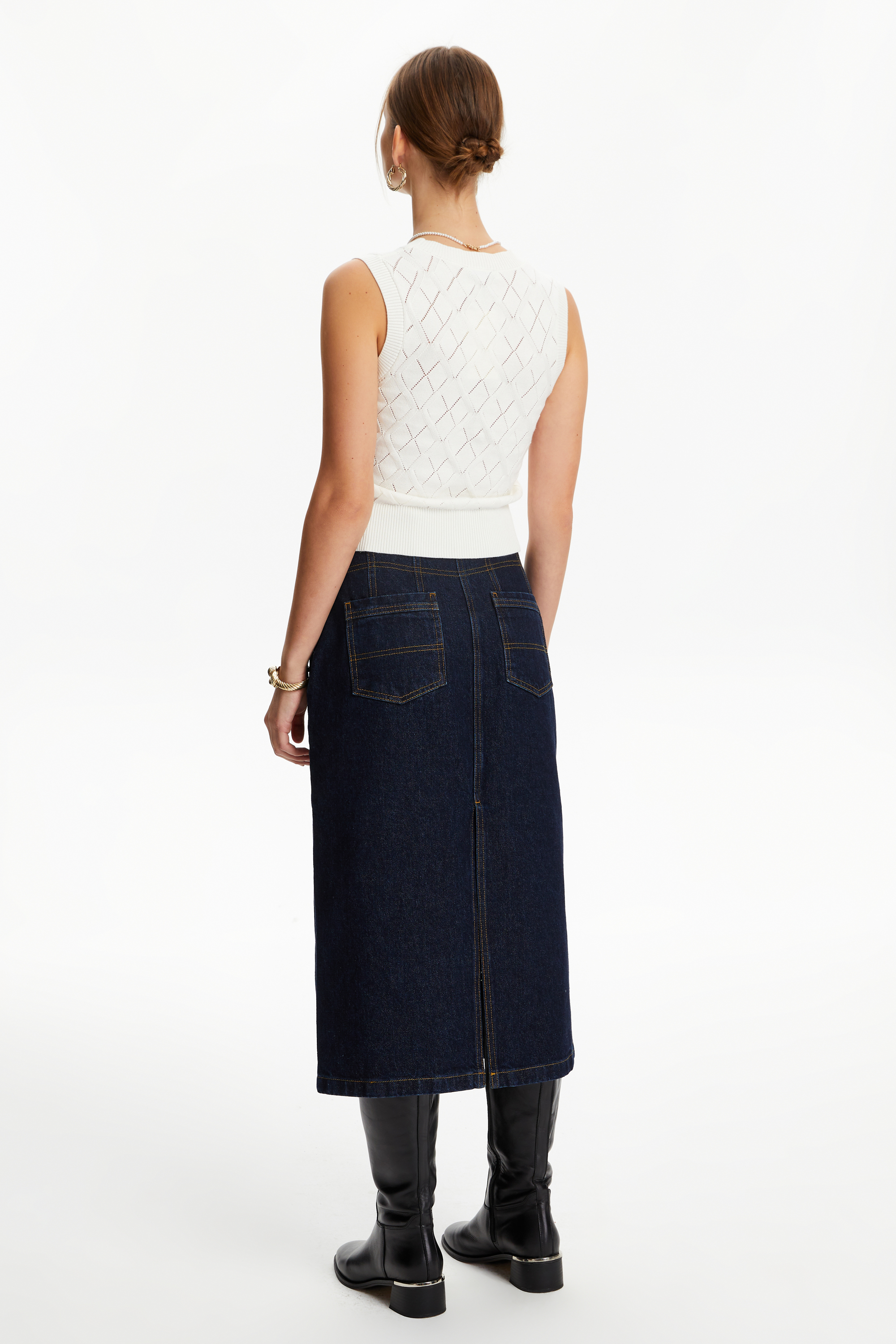 AJURLU TRİKO SÜVETER