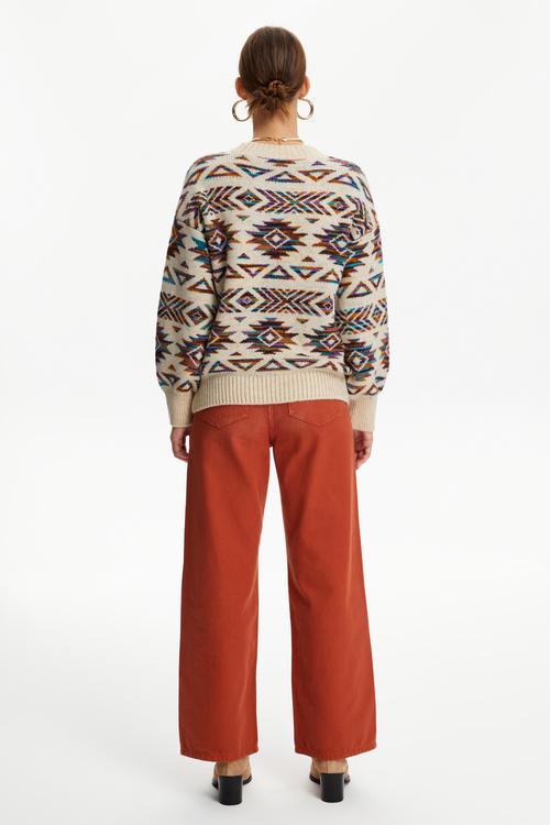  JAKARLI BİSİKLET YAKA TRİKO KAZAK