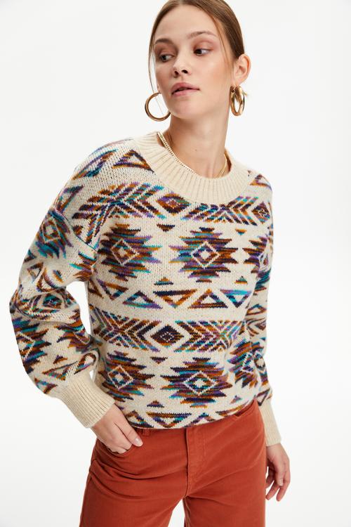  JAKARLI BİSİKLET YAKA TRİKO KAZAK