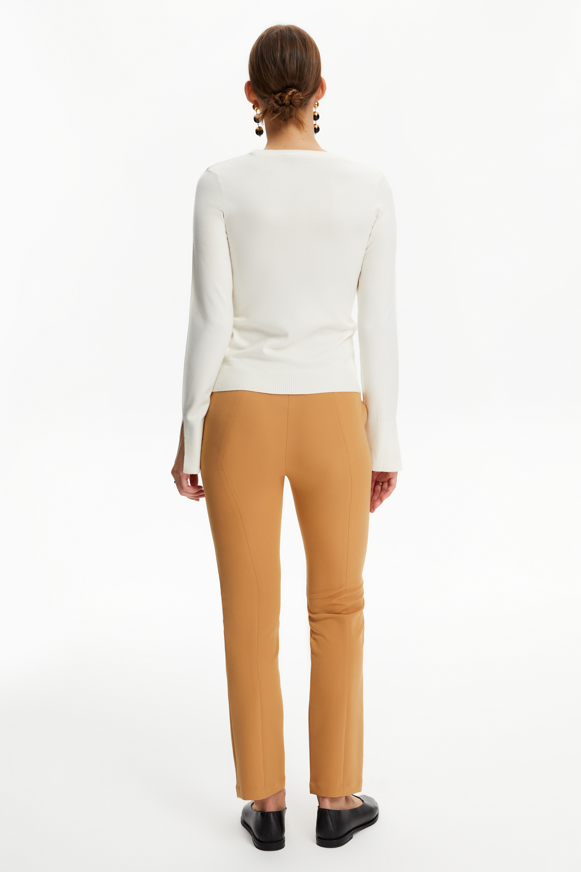 BİSİKLET YAKA TRİKO KAZAK