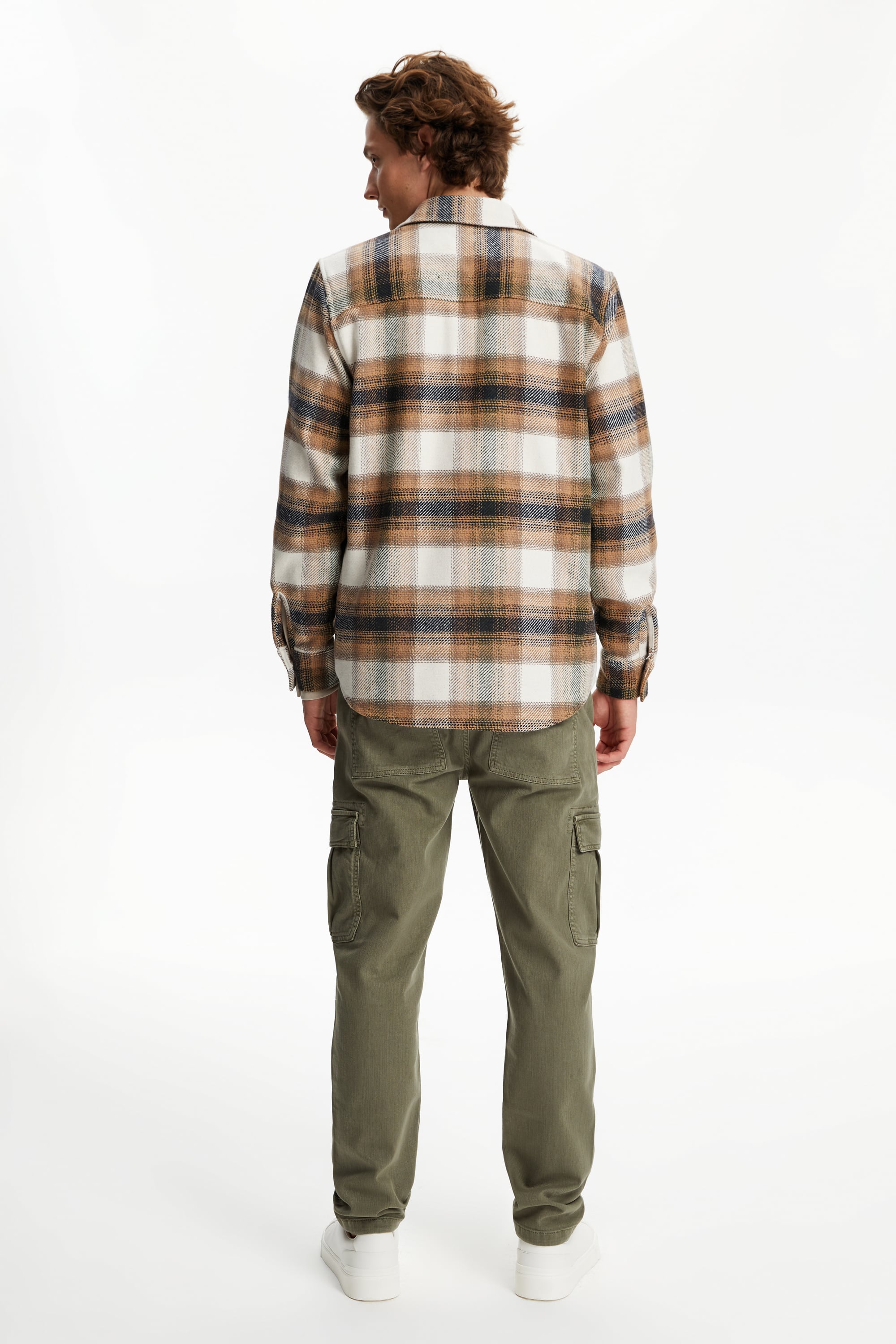 YÜN KARIŞIMLI EKOSELİ CEKET GÖMLEK