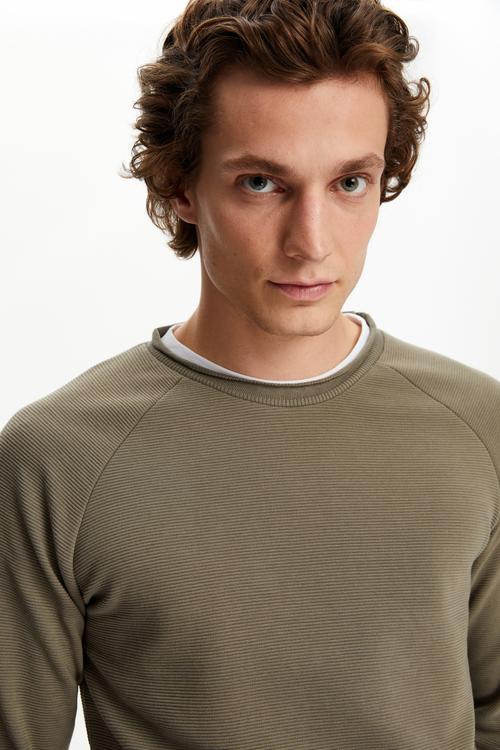  BİSİKLET YAKA SWEATSHIRT