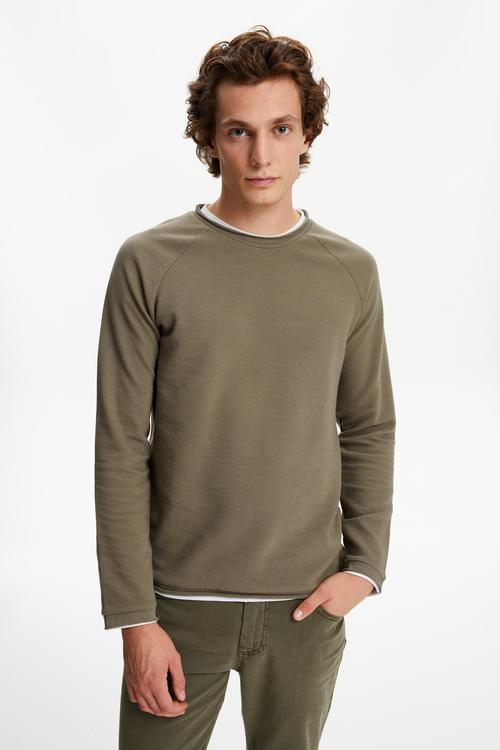  BİSİKLET YAKA SWEATSHIRT