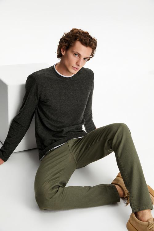  BİSİKLET YAKA SWEATSHIRT