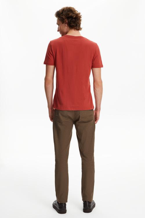  BİSİKLET YAKA KISA KOLLU T-SHIRT