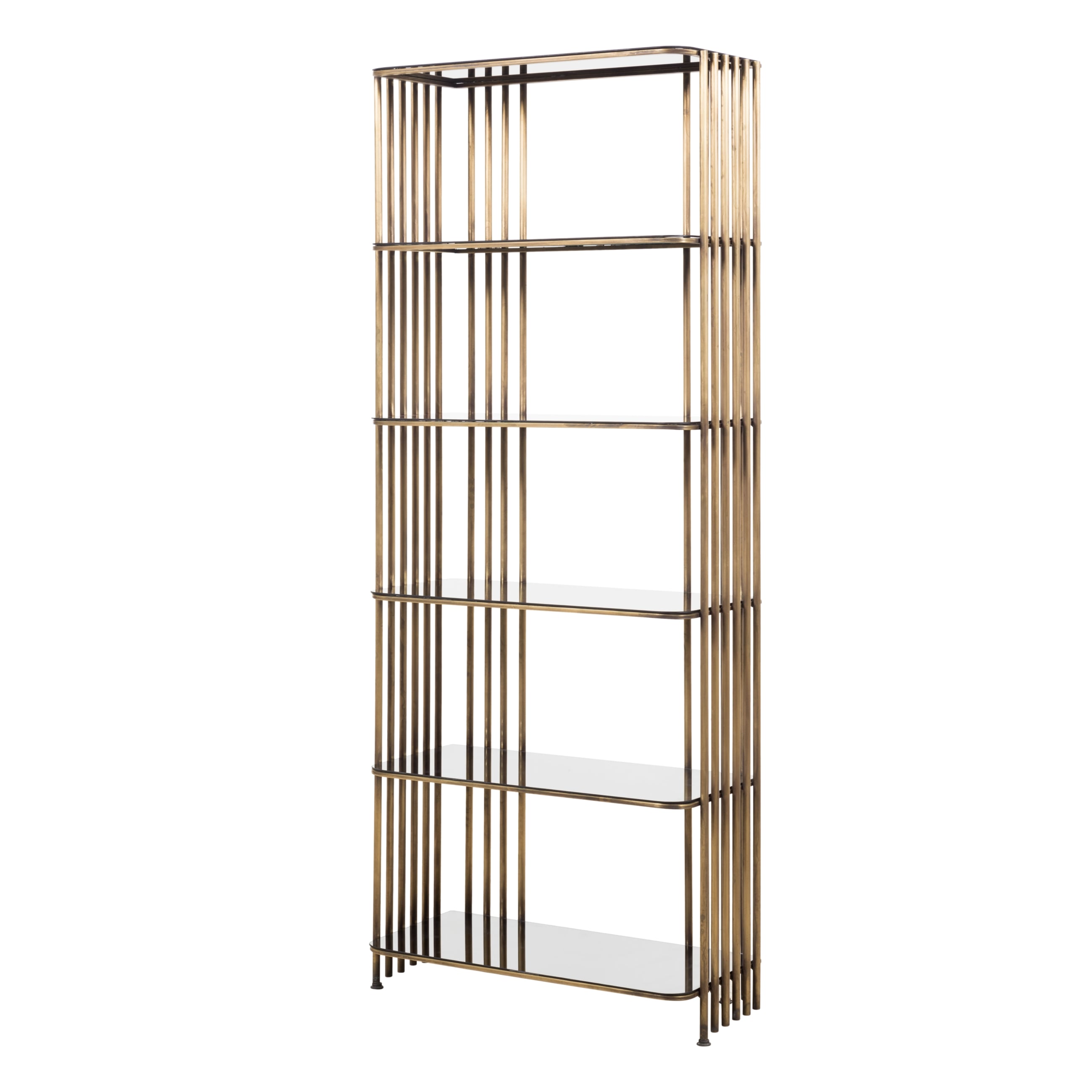 LARİDA METAL KİTAPLIK GOLD