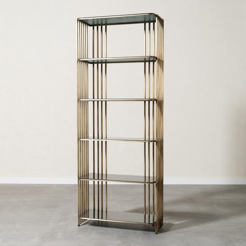  LARİDA METAL KİTAPLIK GOLD