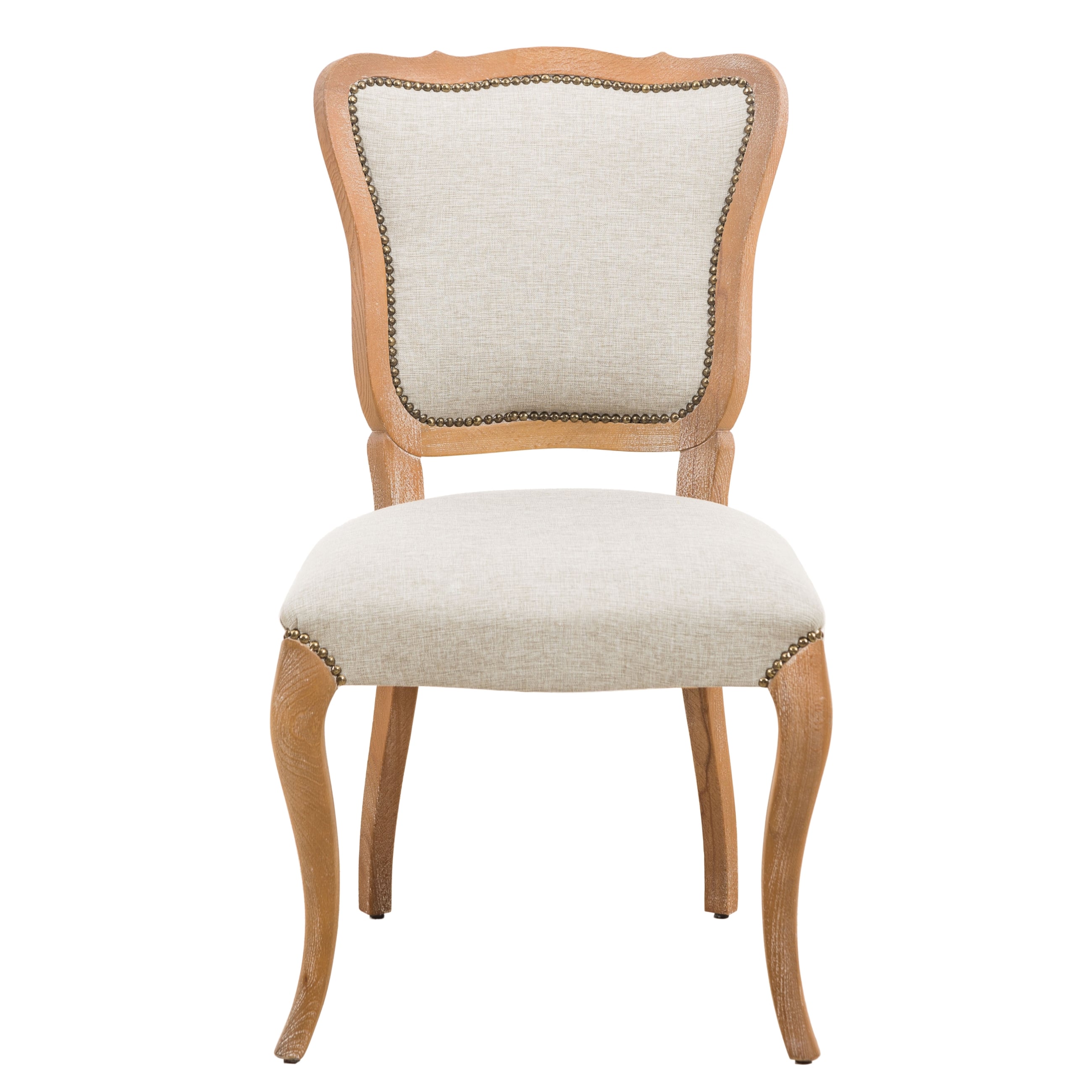 RICCARDO VINTAGE MASİF AHŞAP SANDALYE BEJ