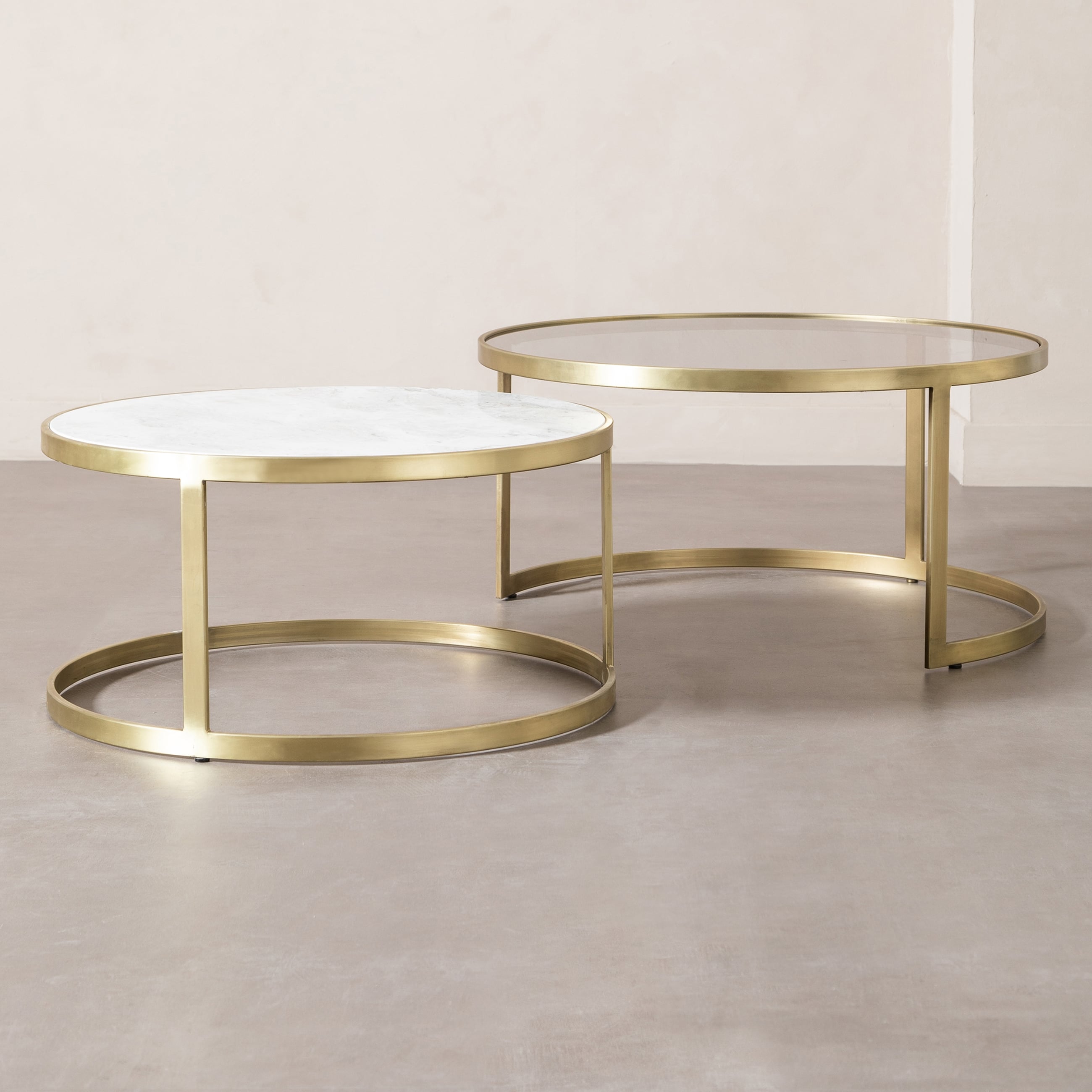 ATHENS İKİLİ KAHVE SEHPASI NEO