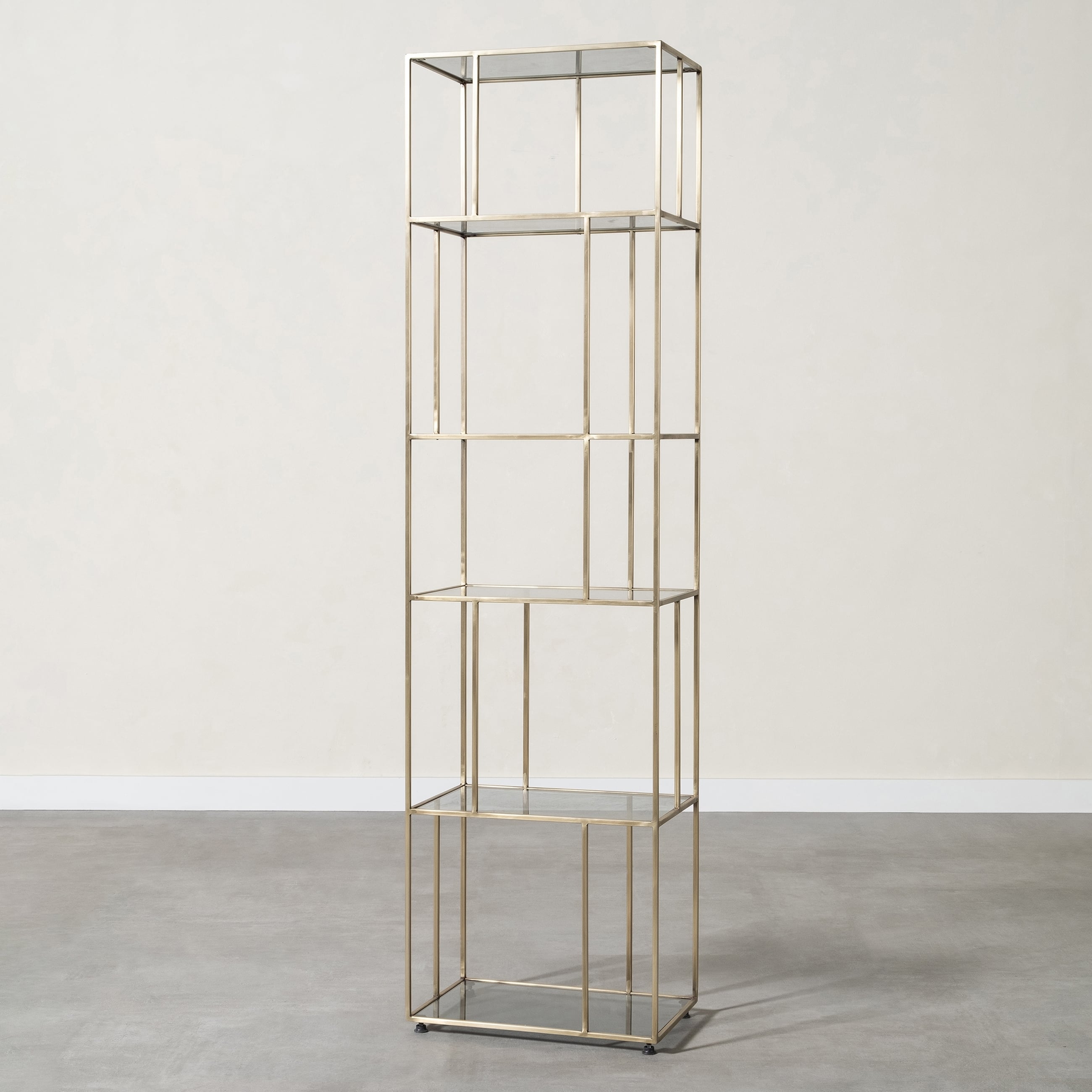 WINONA METAL KİTAPLIK GOLD