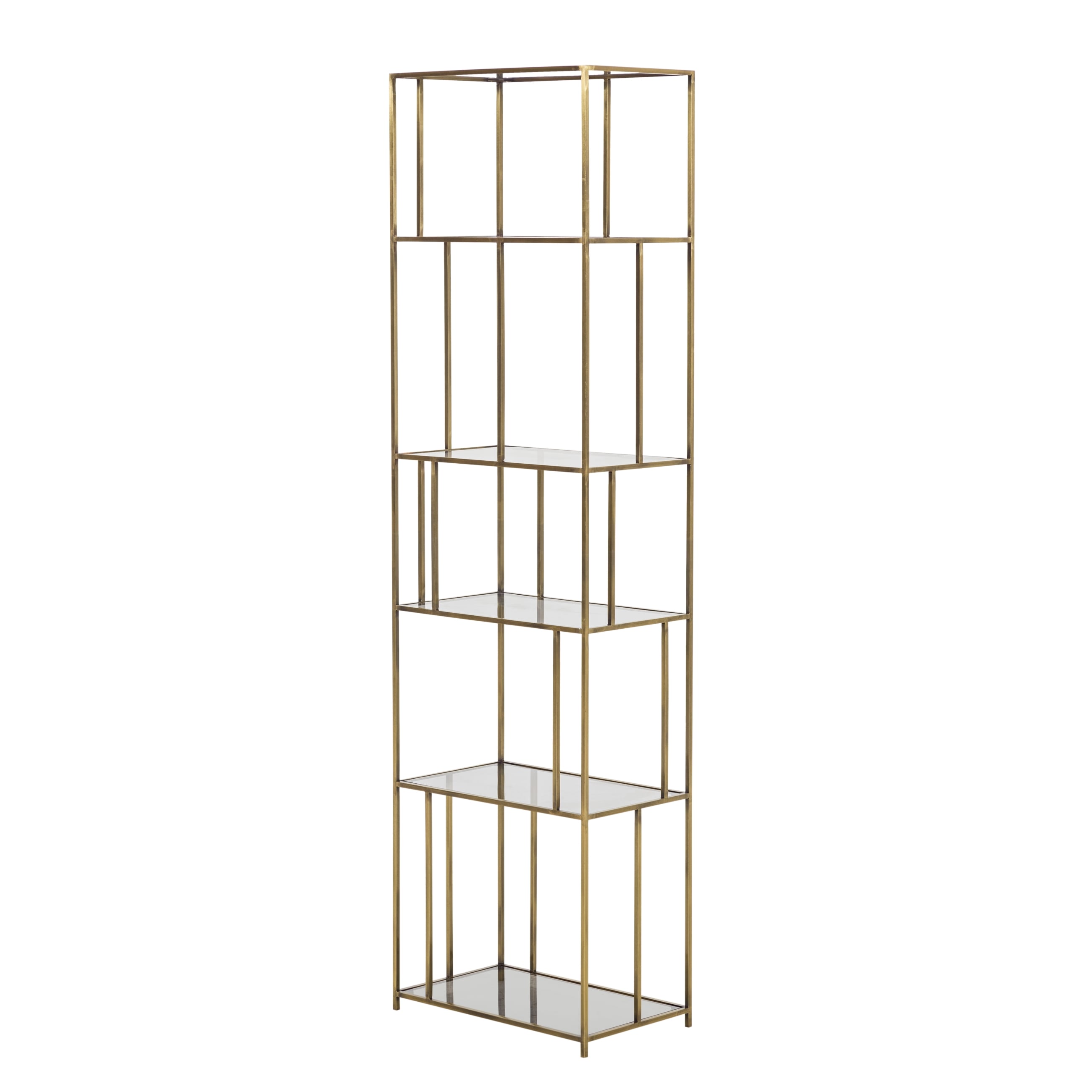 WINONA METAL KİTAPLIK GOLD