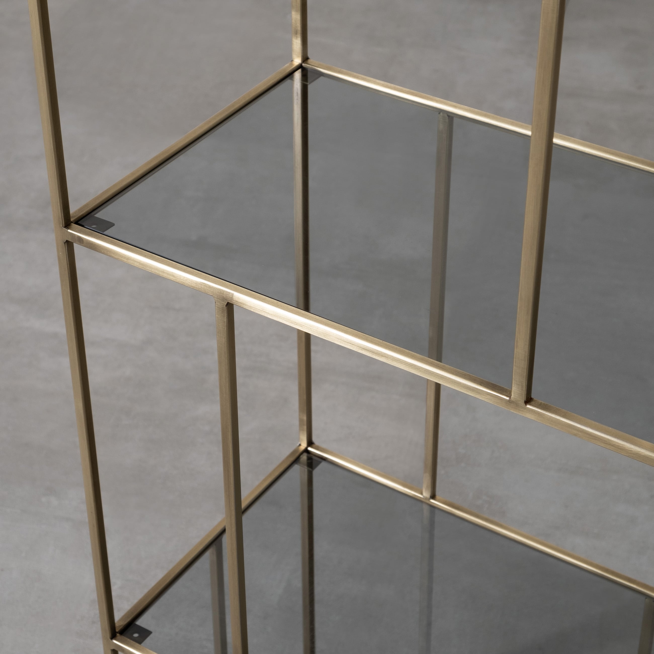 WINONA METAL KİTAPLIK GOLD