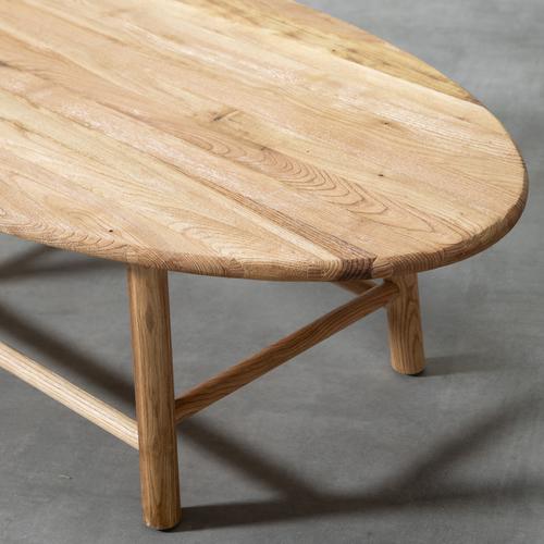  LEO MASİF AHŞAP KAHVE SEHPASI