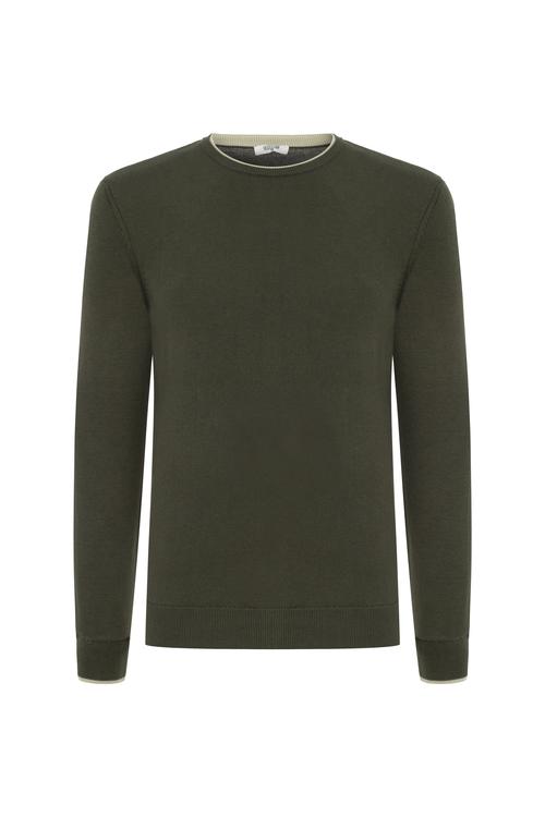  BİSİKLET YAKA TRİKO KAZAK