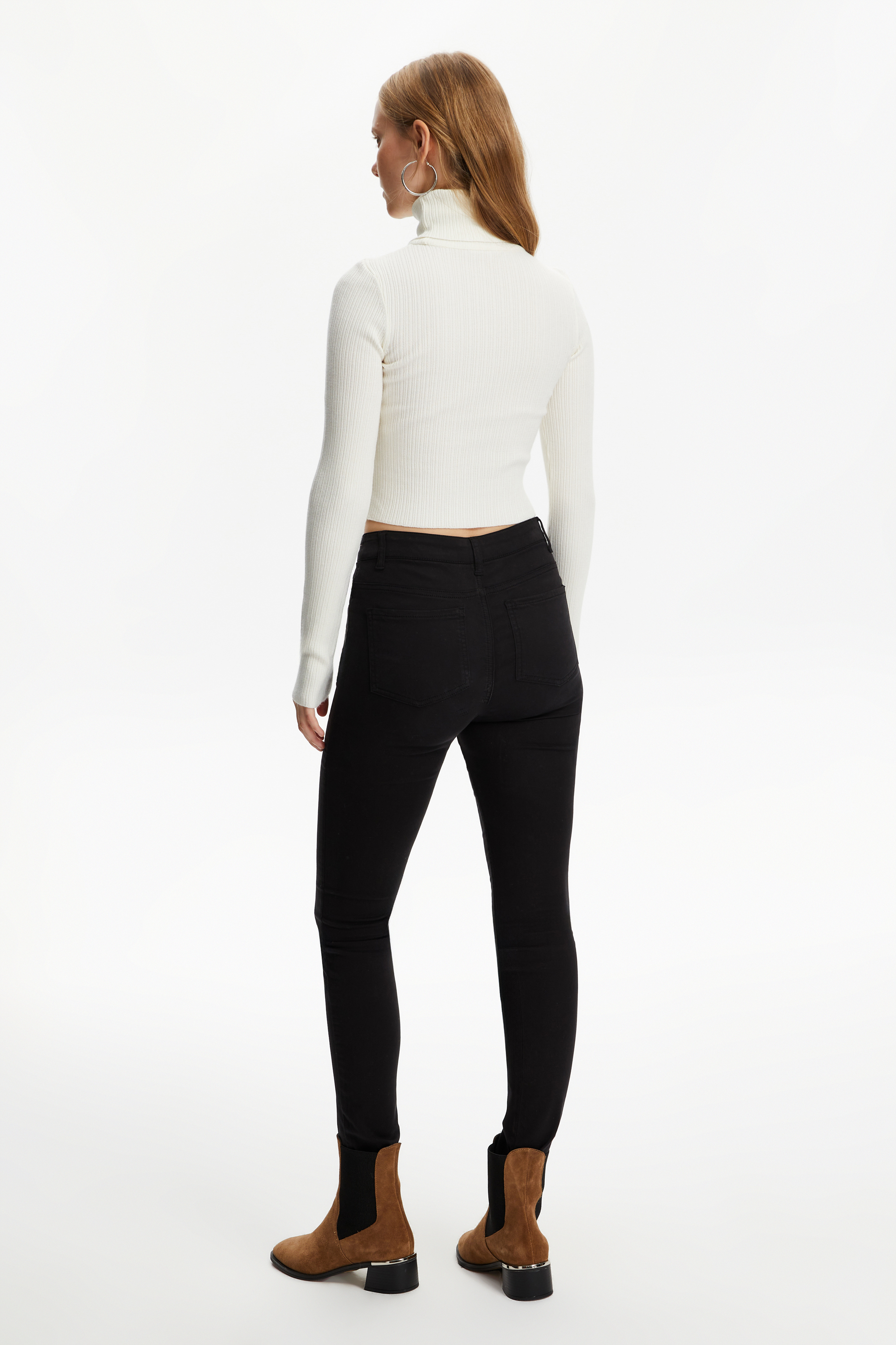 BALIKÇI YAKA TRİKO KAZAK