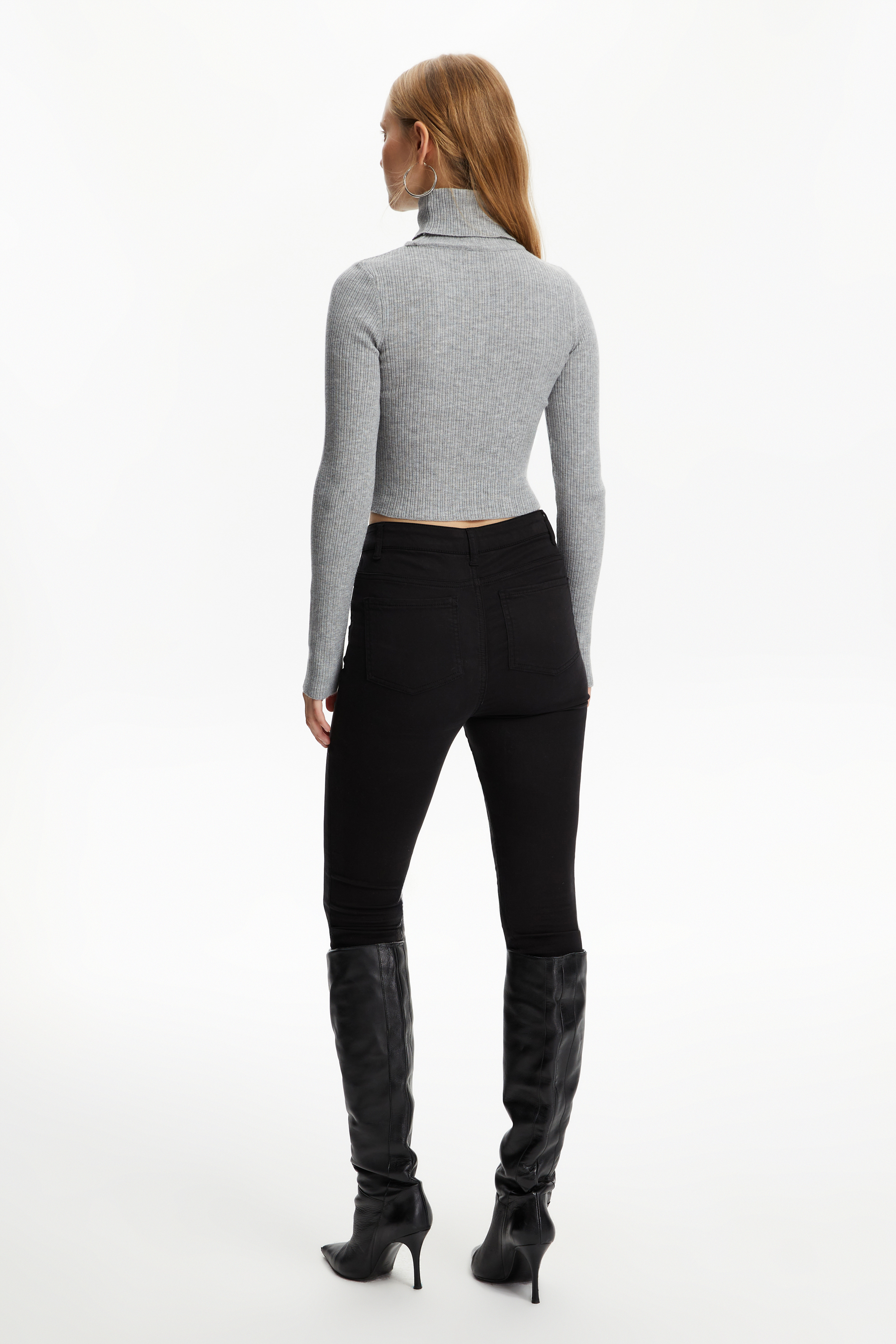 BALIKÇI YAKA TRİKO KAZAK