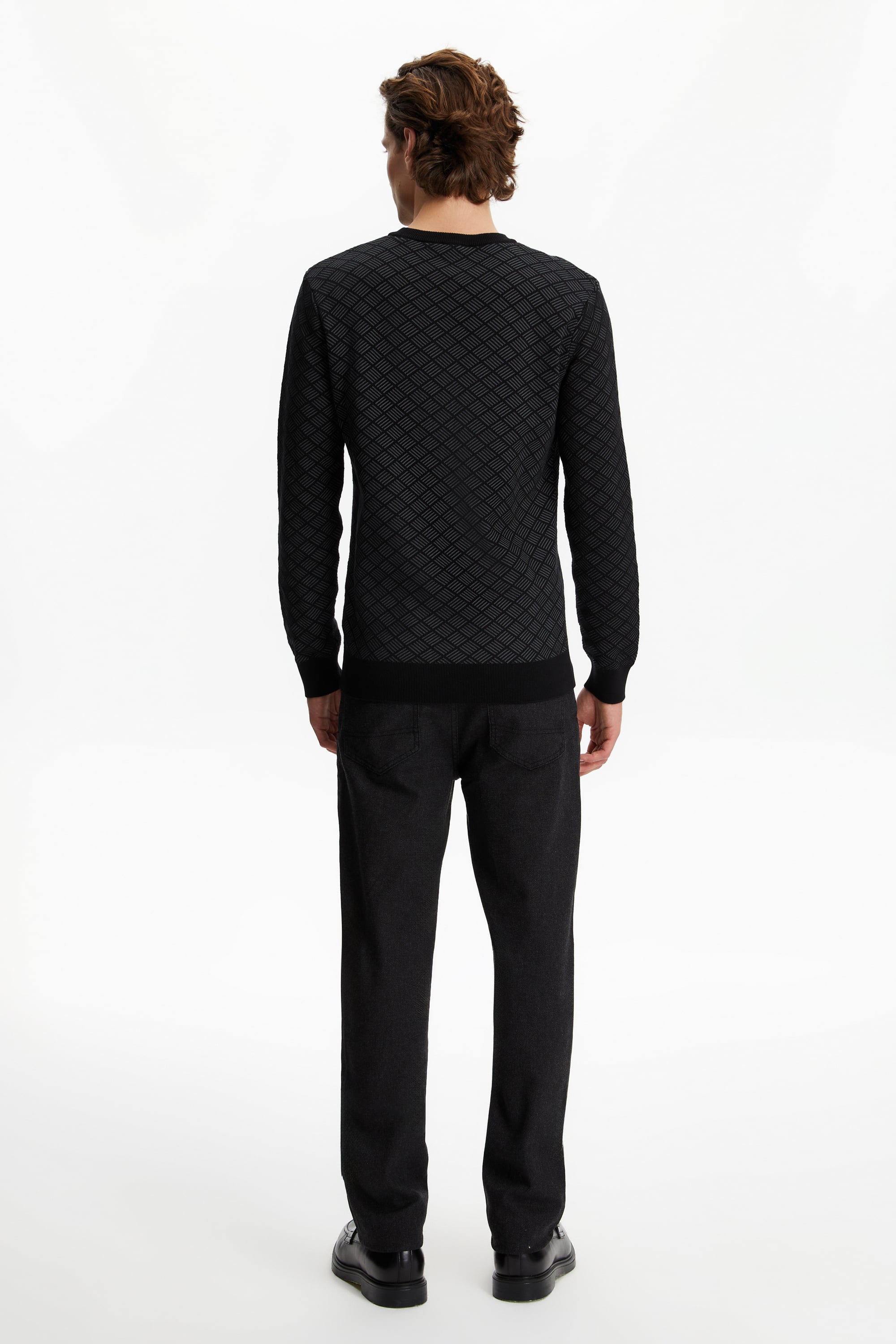 JAKARLI BİSİKLET YAKA TRİKO