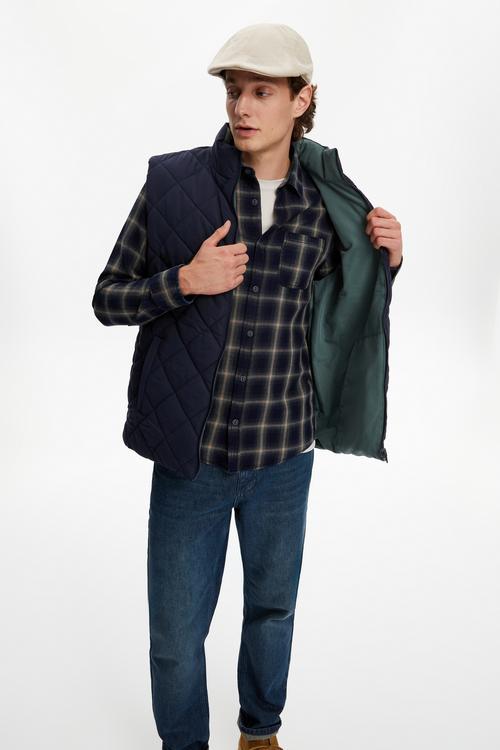  ÇİFT TARAFLI DİK YAKA YELEK