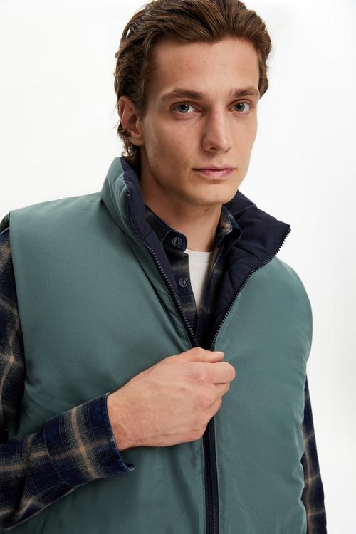  ÇİFT TARAFLI DİK YAKA YELEK