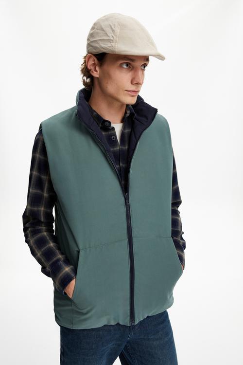  ÇİFT TARAFLI DİK YAKA YELEK