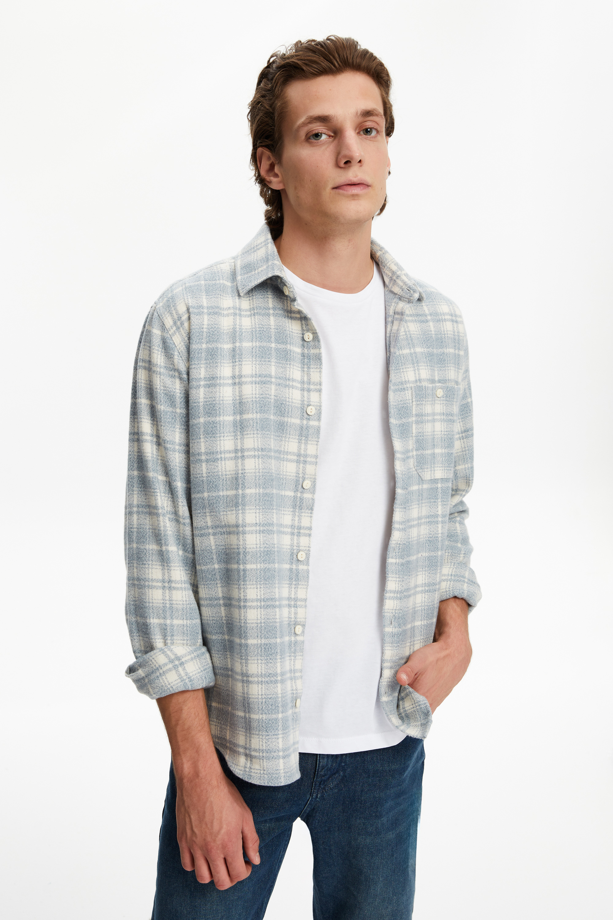 EKOSELİ REGULAR FIT GÖMLEK