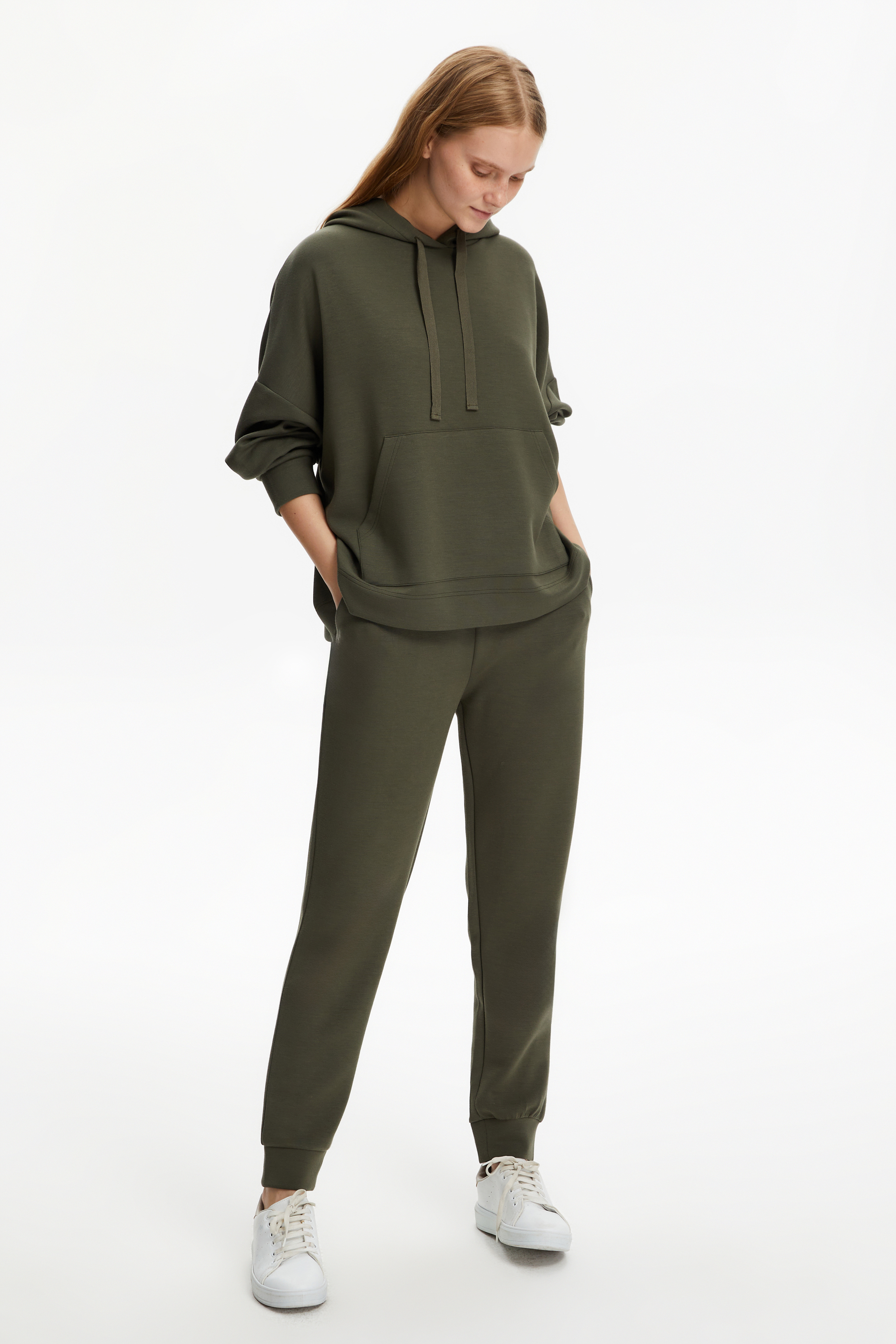 KAPÜŞONLU OVERSIZE SWEATSHIRT