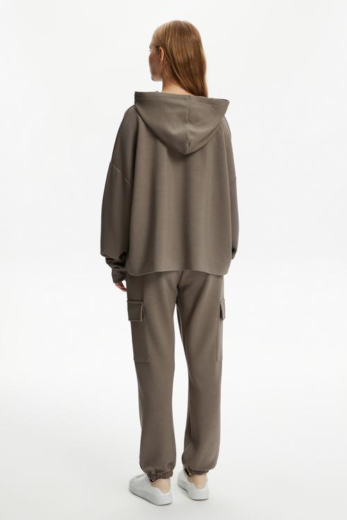  KAPÜŞONLU OVERSIZE SWEATSHIRT