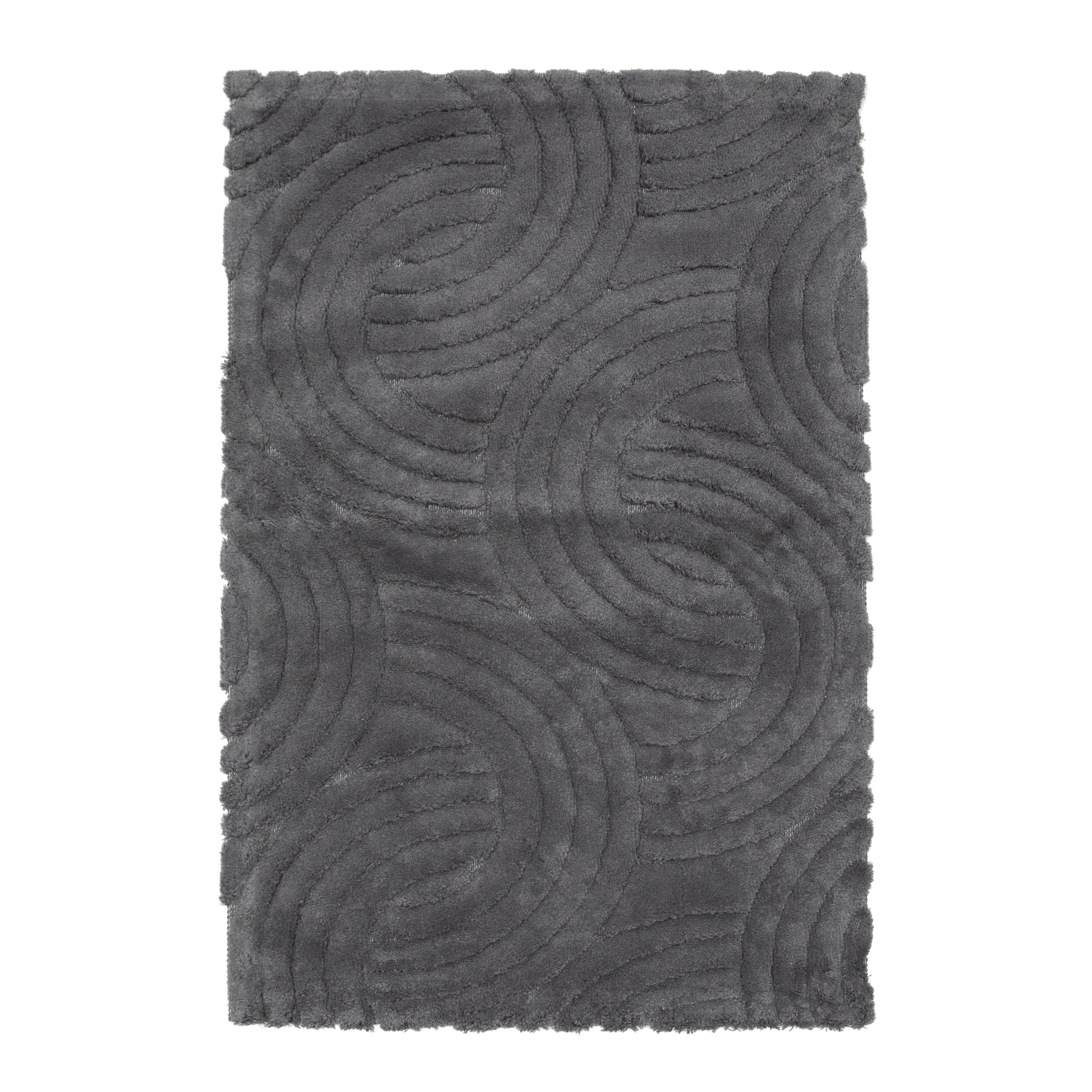 MOLLY BANYO PASPASI KOYU GRİ 60X90