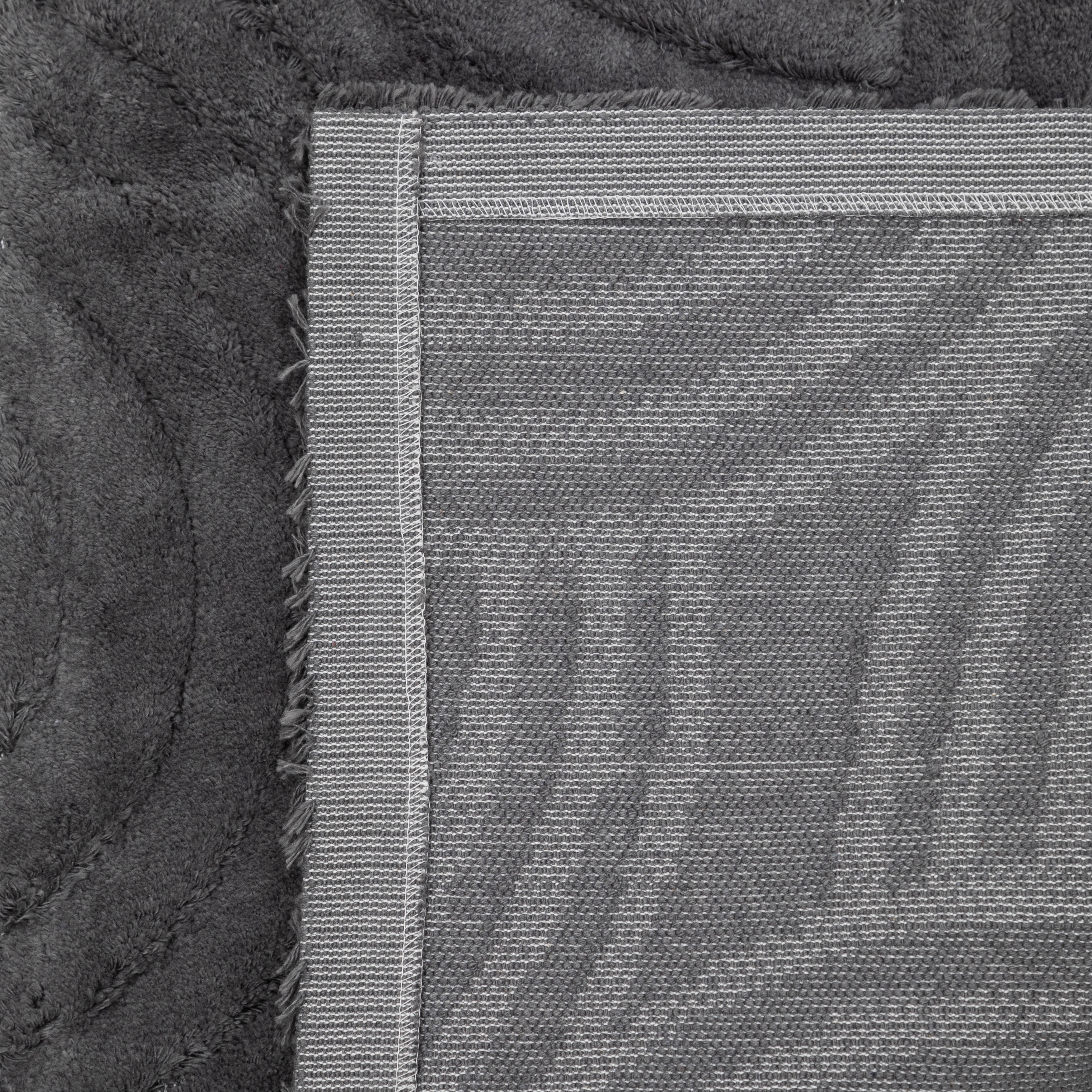 MOLLY BANYO PASPASI KOYU GRİ 60X90