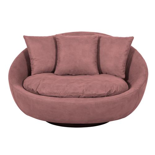  LOVELY BORDO NUBUK DÖNER KOLTUK