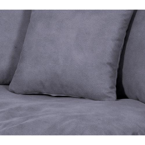  LOVELY MAVİ NUBUK DÖNER KOLTUK