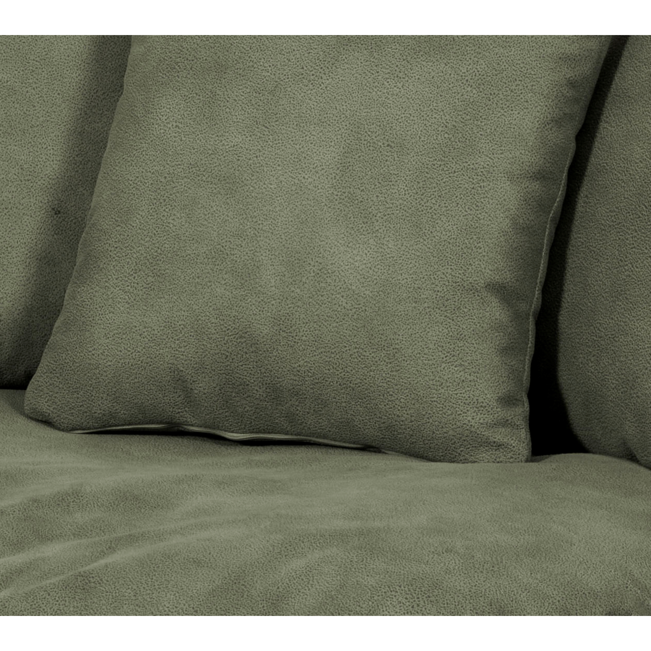 LOVELY YEŞİL NUBUK DÖNER KOLTUK