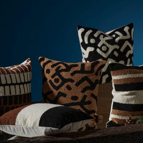  ANN SHAPE KIRLENT KAHVE SİYAH 45X45