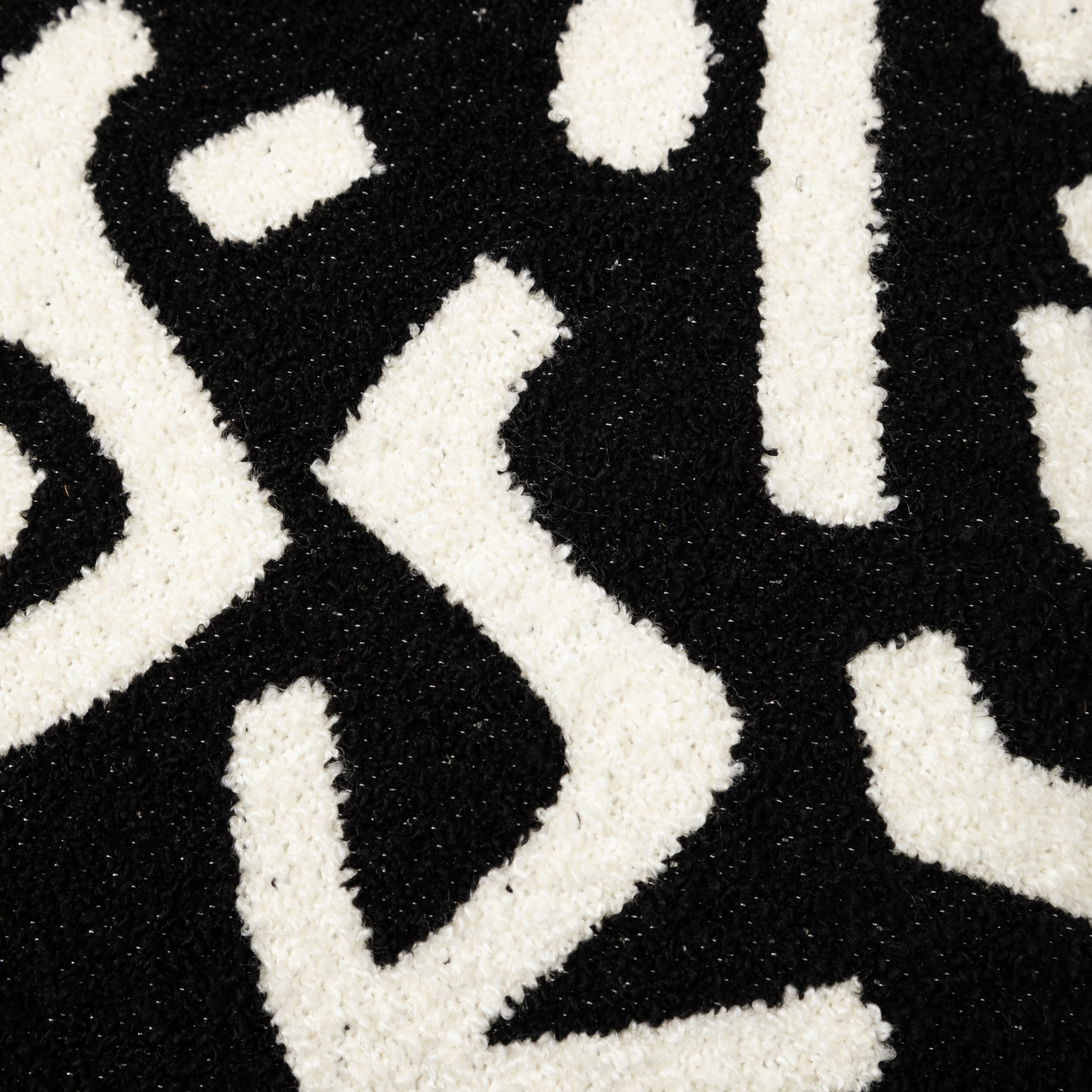 ANN SHAPE KIRLENT SİYAH BEYAZ 45X45