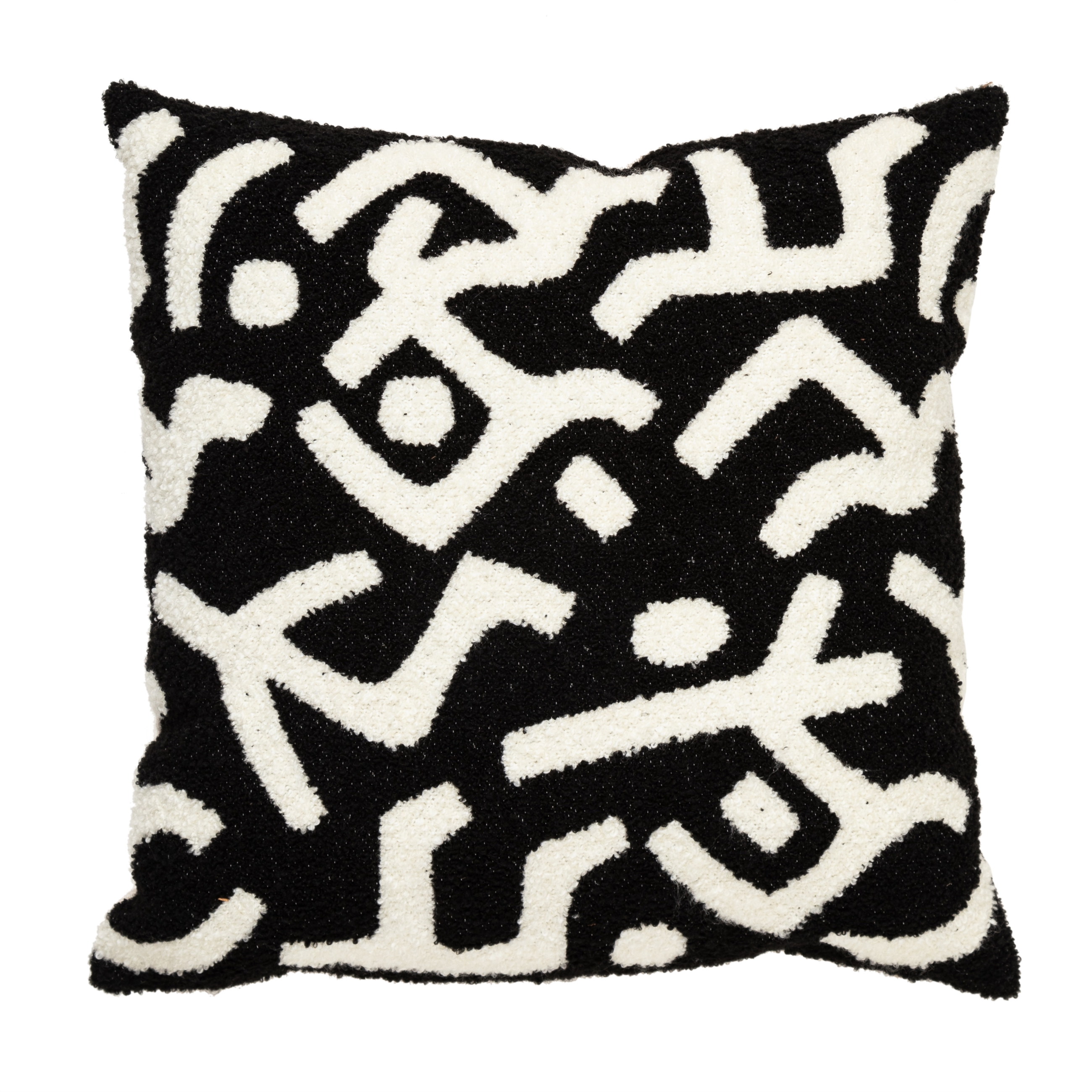 ANN SHAPE KIRLENT SİYAH BEYAZ 45X45