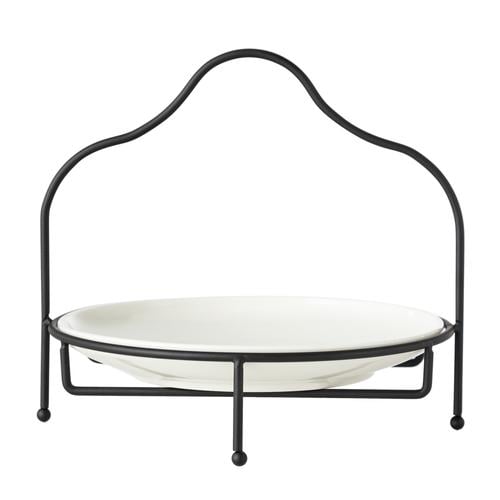 GURME STANDLI SUNUM 22CM - SİYAH