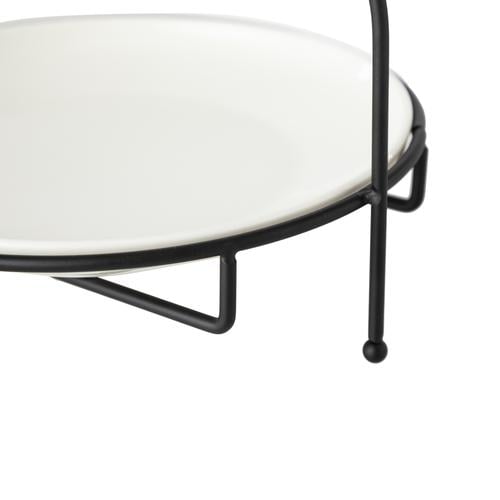 GURME STANDLI SUNUM 22CM - SİYAH