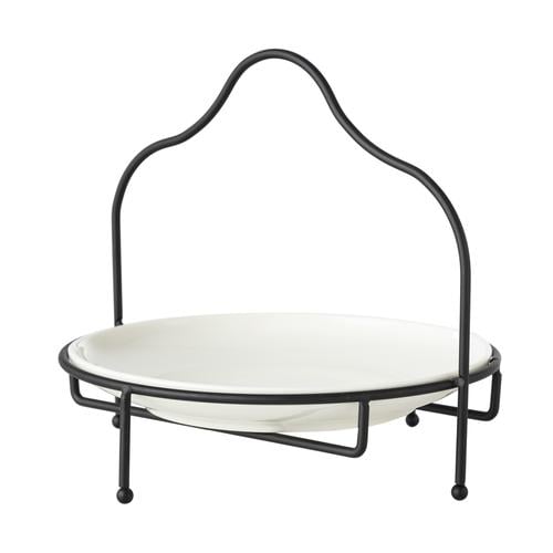 GURME STANDLI SUNUM 22CM - SİYAH