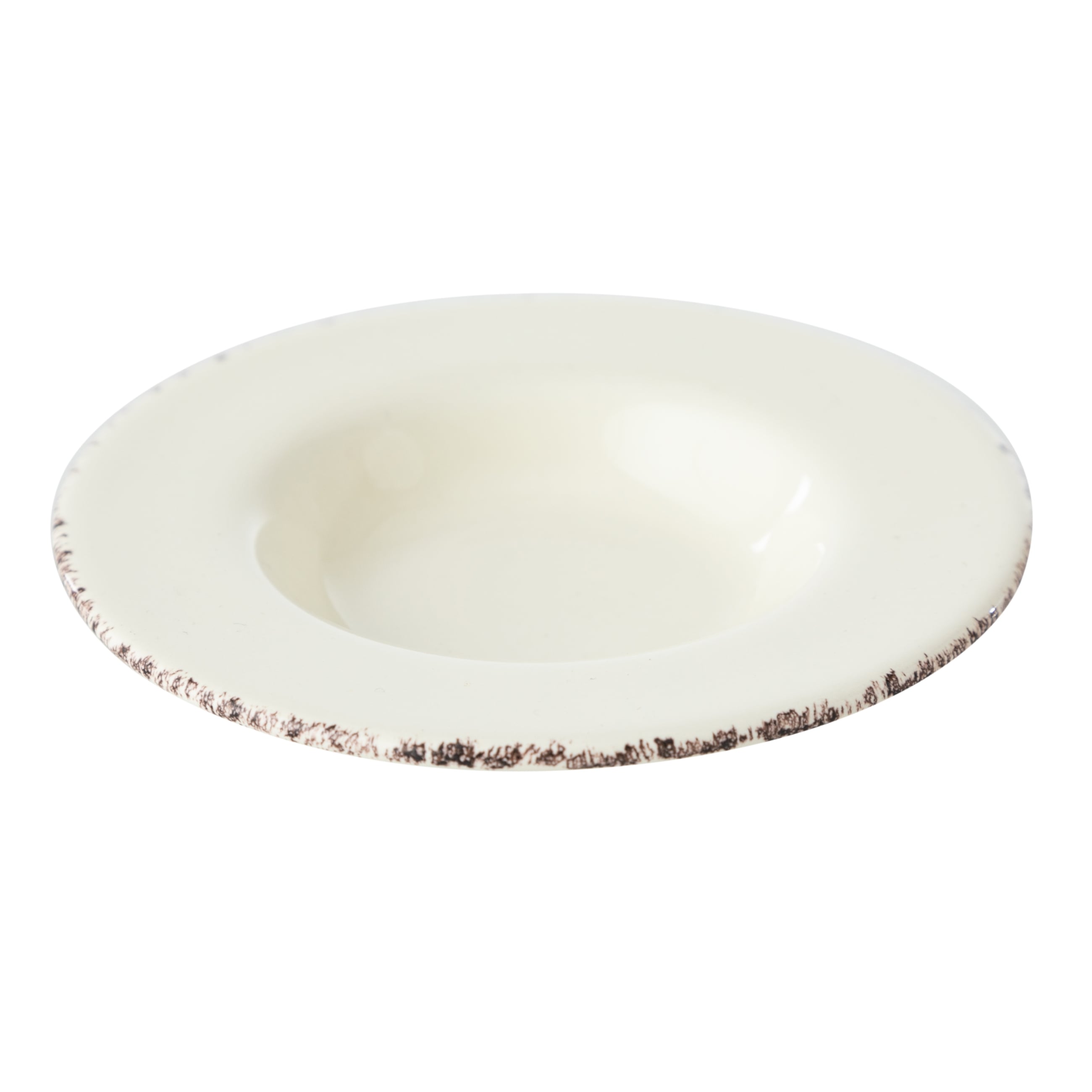 SERAMİK ÇAY TABAĞI - KREM