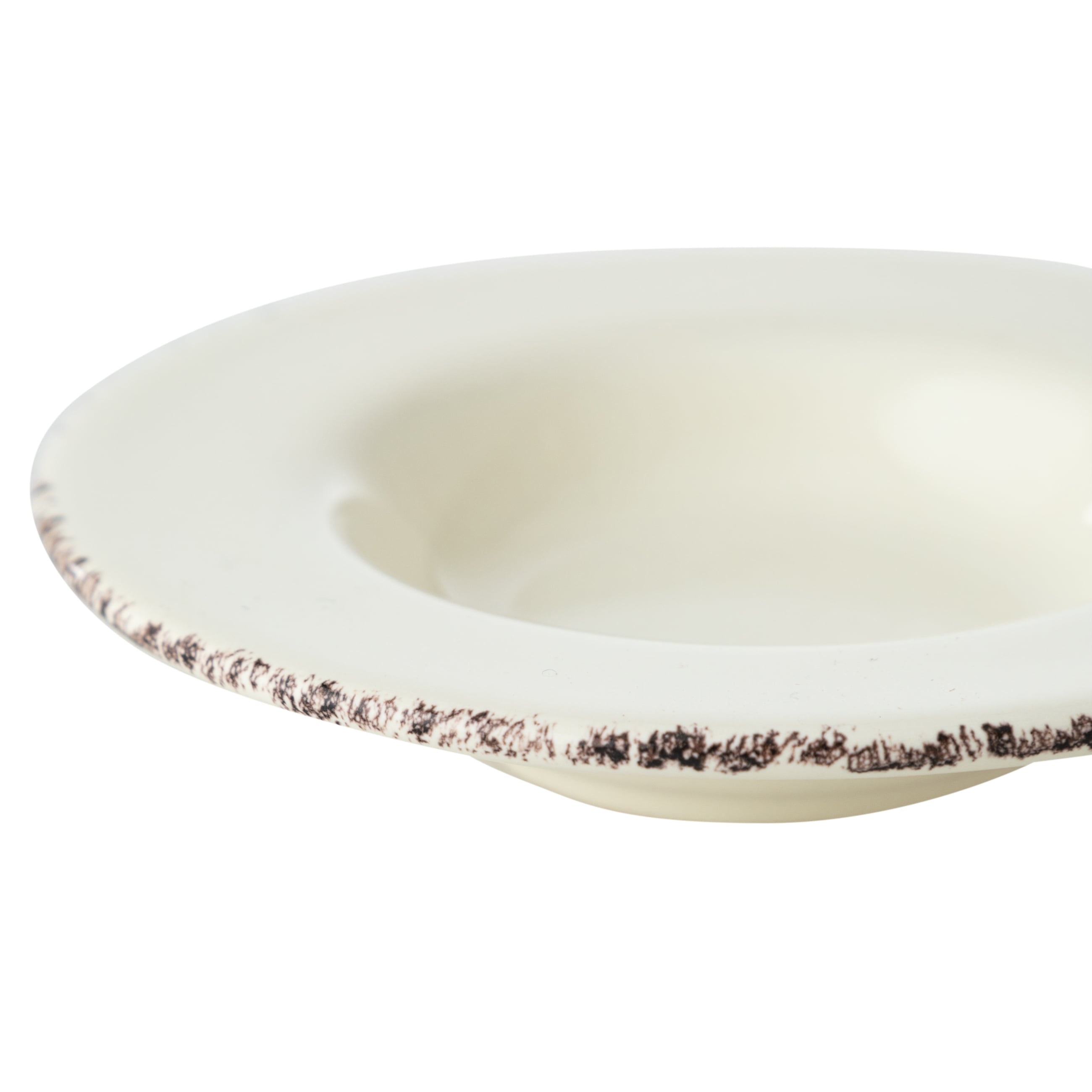 SERAMİK ÇAY TABAĞI - KREM