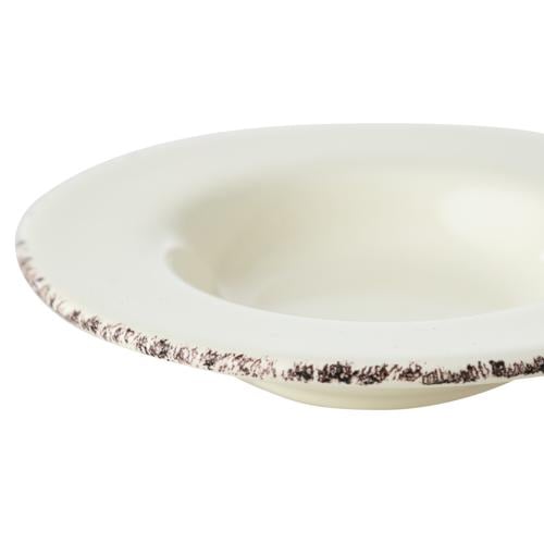 SERAMİK ÇAY TABAĞI - KREM