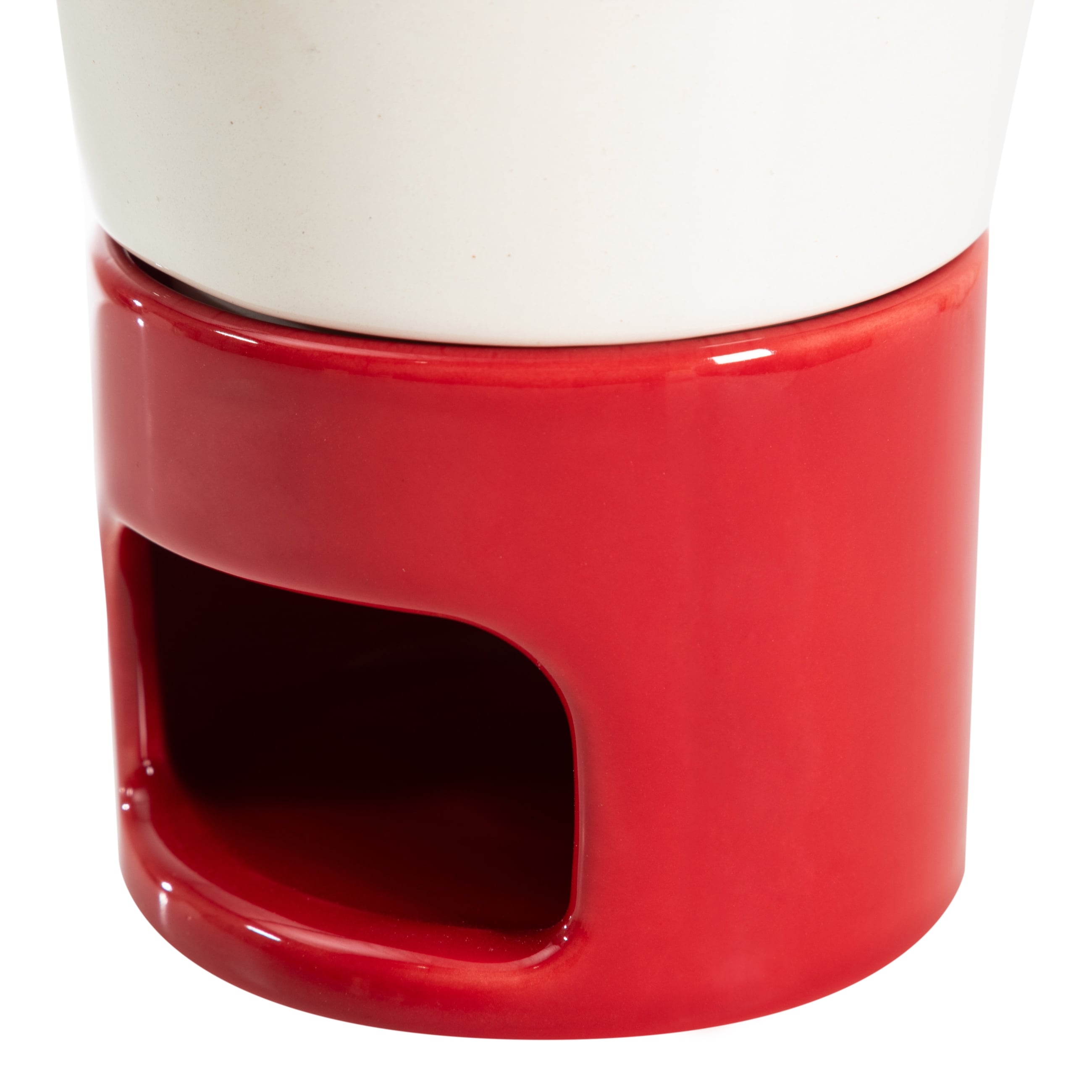 SERAMIK FONDU - KIRMIZI 250ML