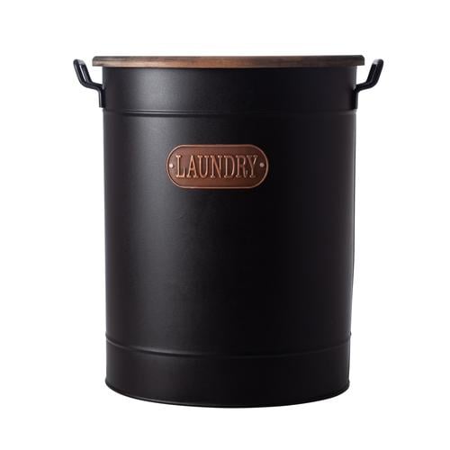 METAL ÇAMAŞIR SEPETİ 43X34X55