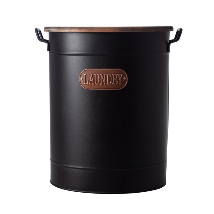 METAL ÇAMAŞIR SEPETİ 43X34X55