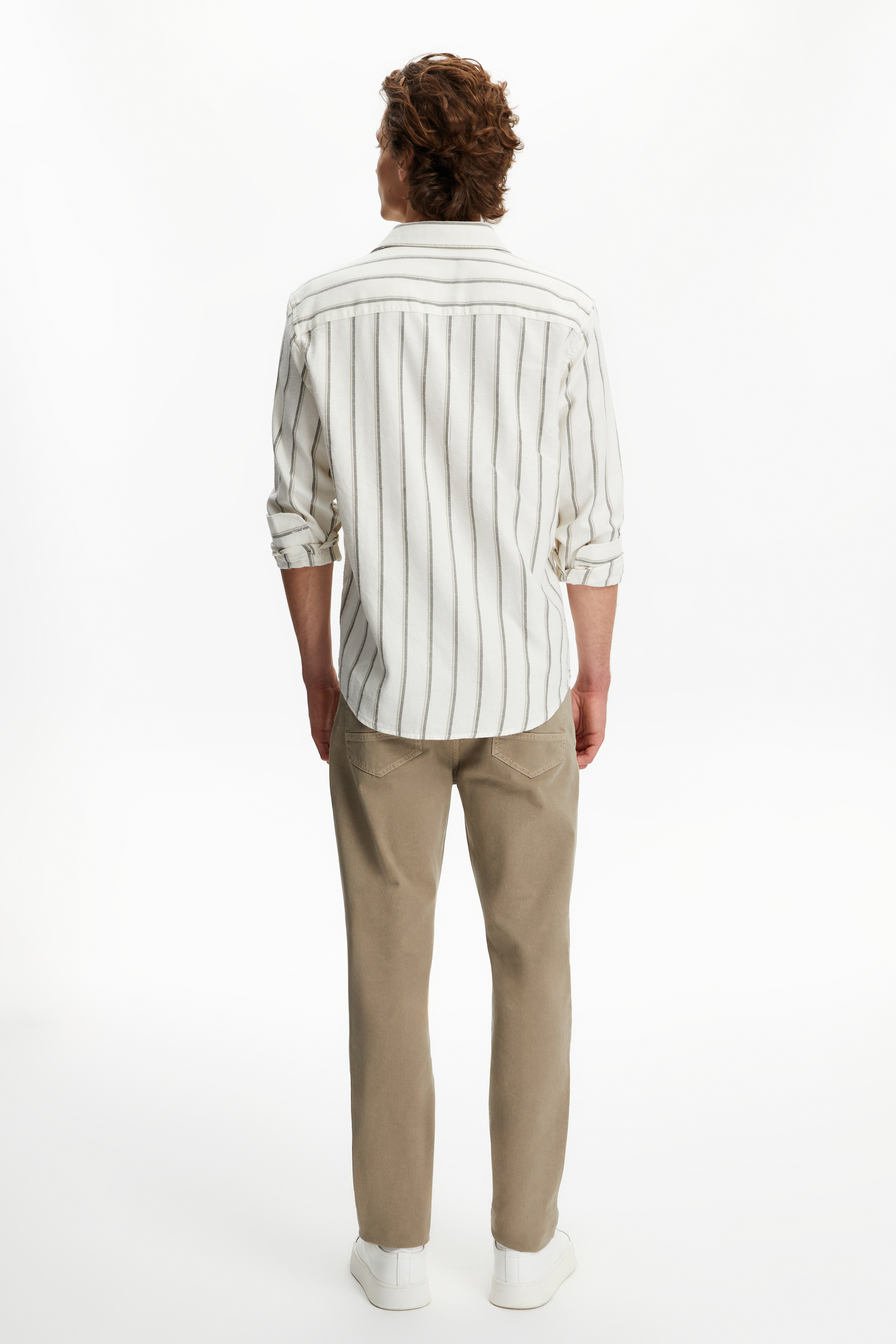 ÇİZGİLİ REGULAR FIT GÖMLEK