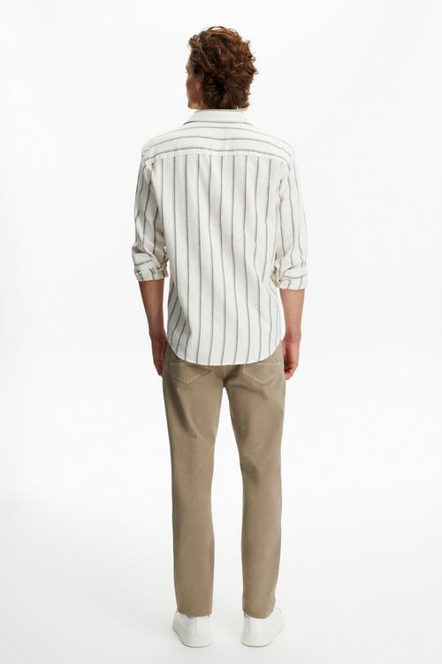  ÇİZGİLİ REGULAR FIT GÖMLEK