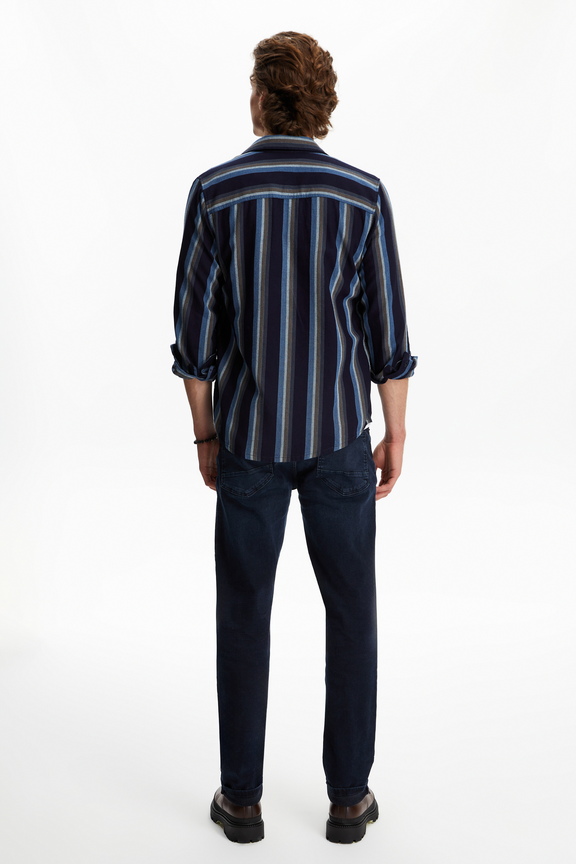 ÇİZGİLİ REGULAR FIT GÖMLEK